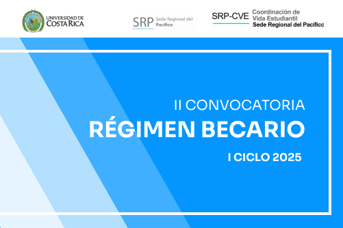 II convocatoria régimen becario I ciclo 2025
