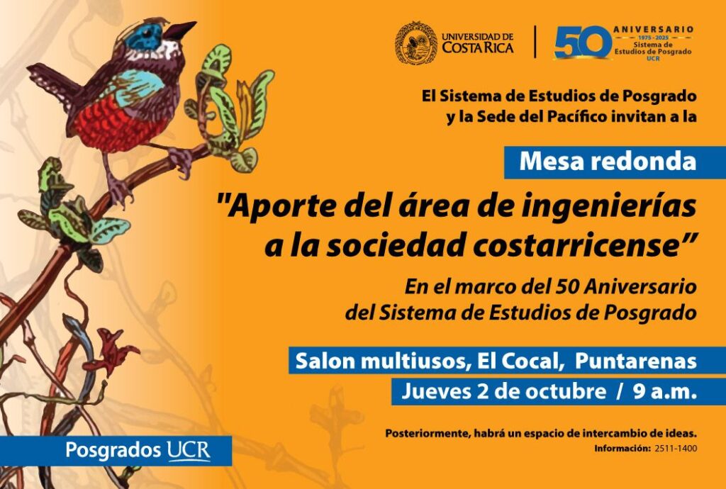 Imagen ilustrativa Mesa redonda Aportes del área de ingenierías a la sociedad costarricense