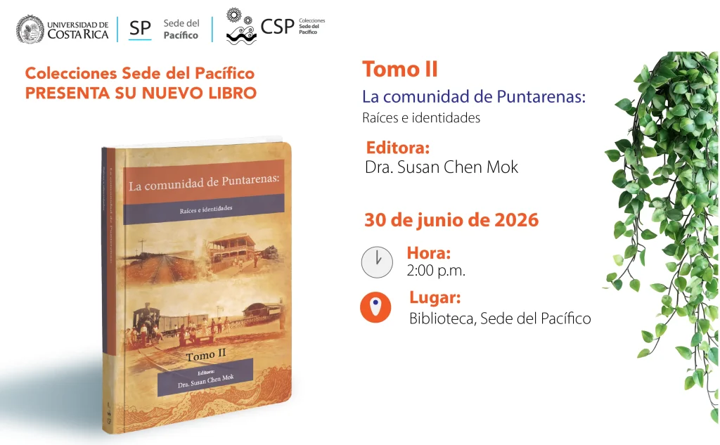 Colecciones Sede del Pacífico presenta su nuevo libro