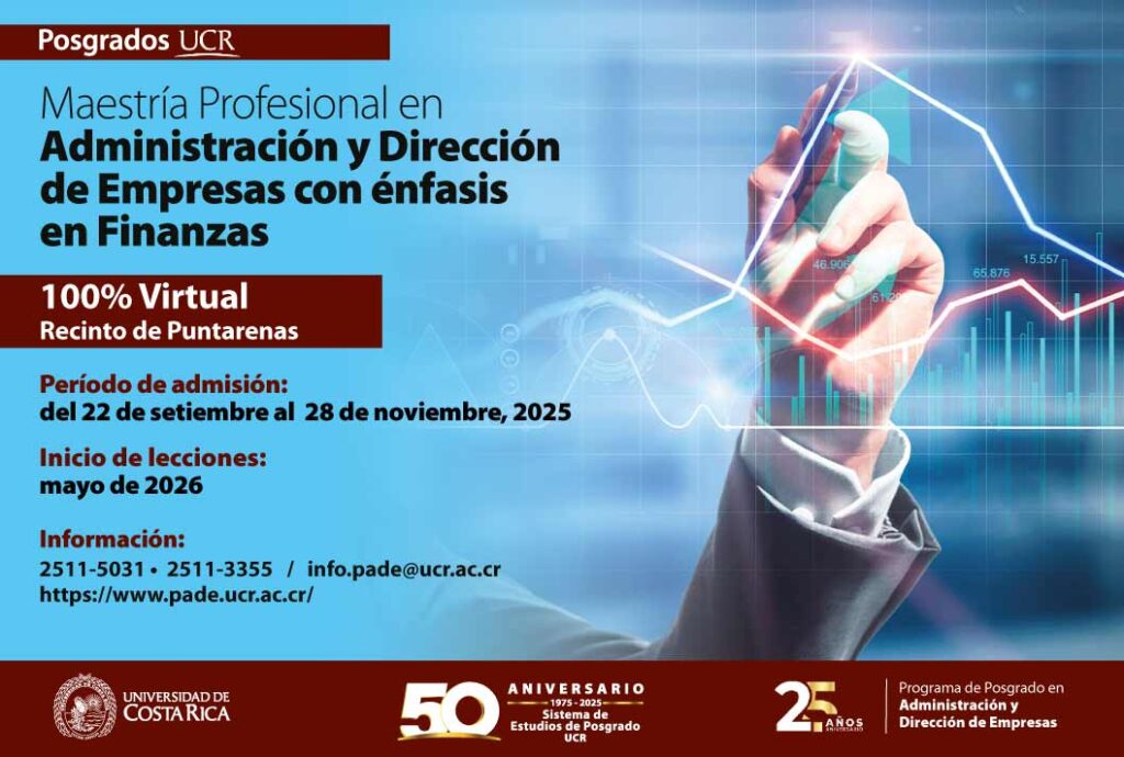 imagen representativa maestria en administración y dirección de empresas con enfasis en finanzas